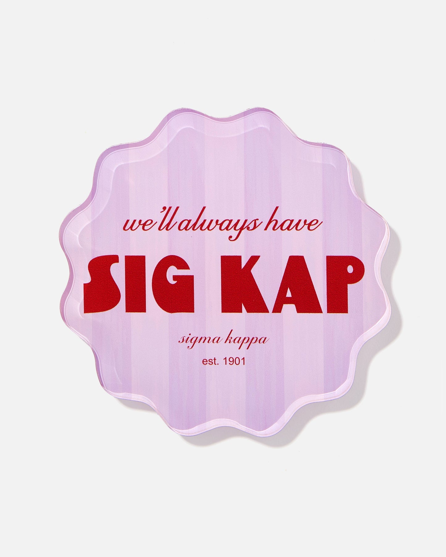 Sorority Acrylic Drink Coasters