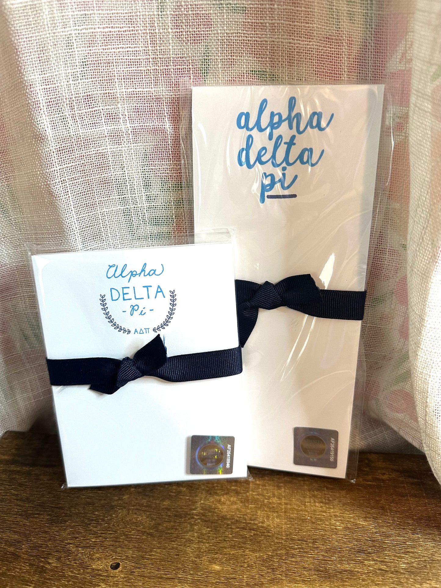 SORORITY GREEK HAND LETTERED NOTEPADS