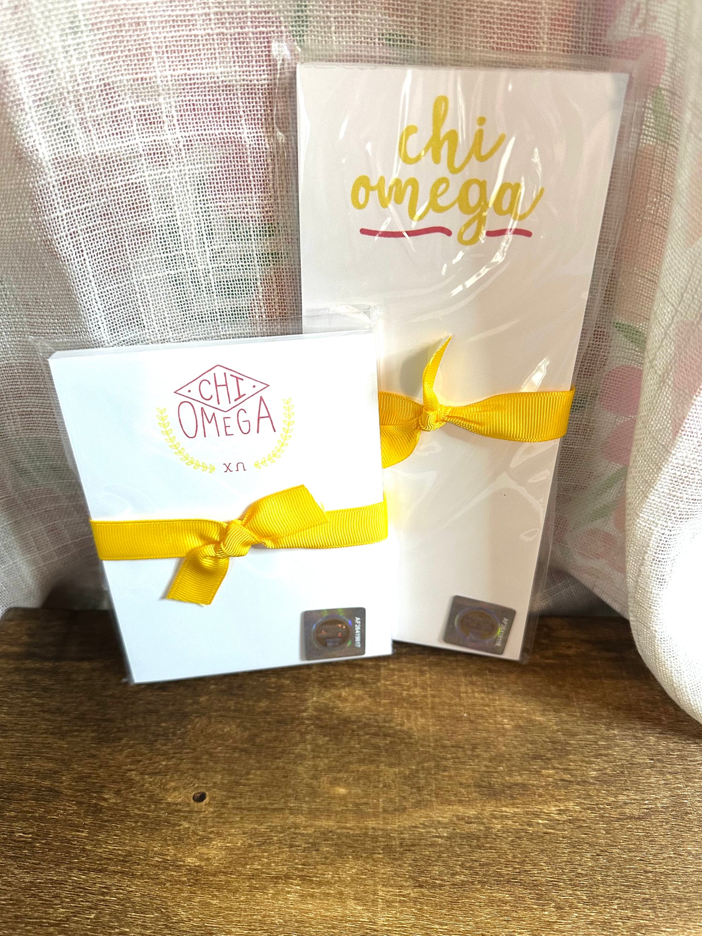 SORORITY GREEK HAND LETTERED NOTEPADS