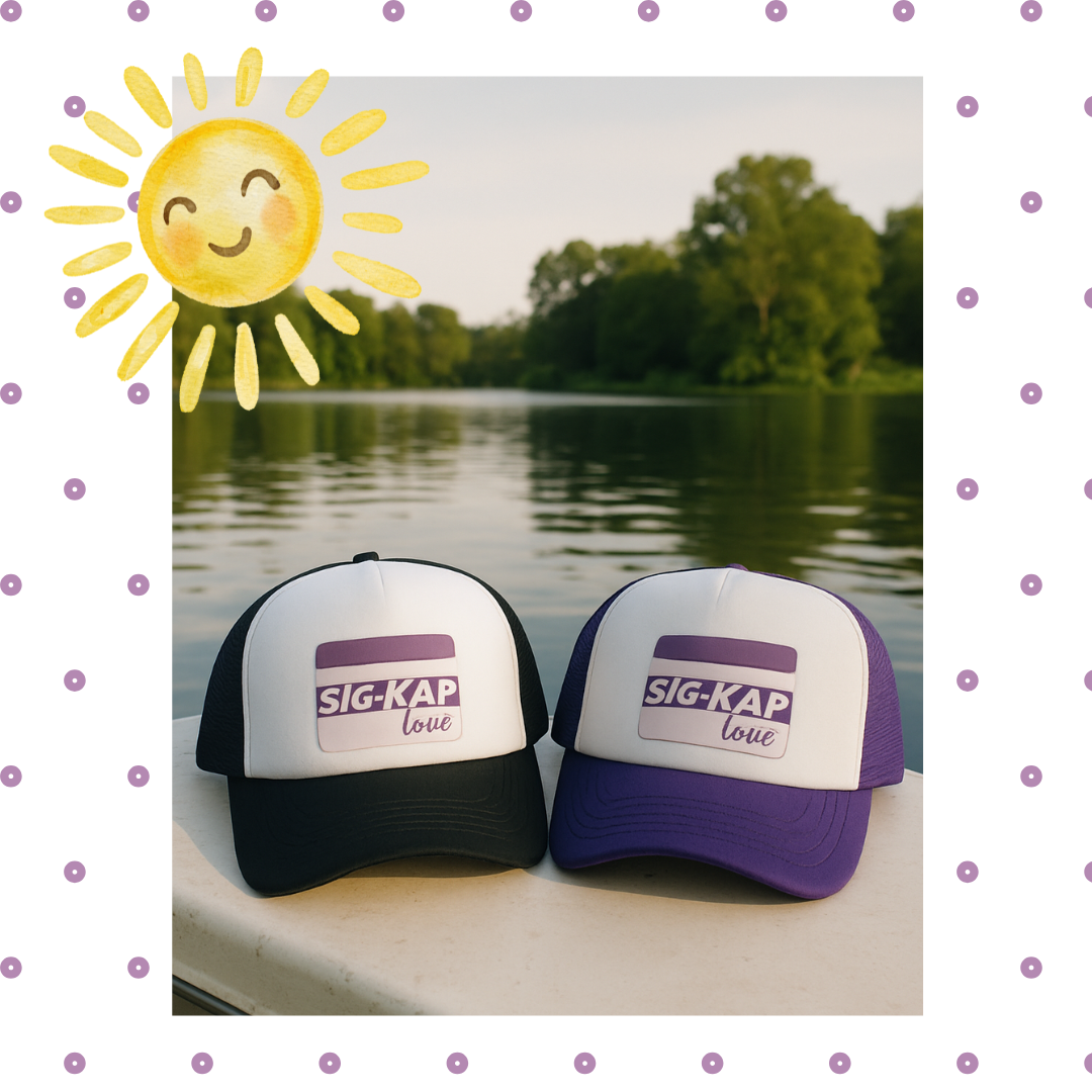 Sigma Kappa 2-Tone Trucker Hat