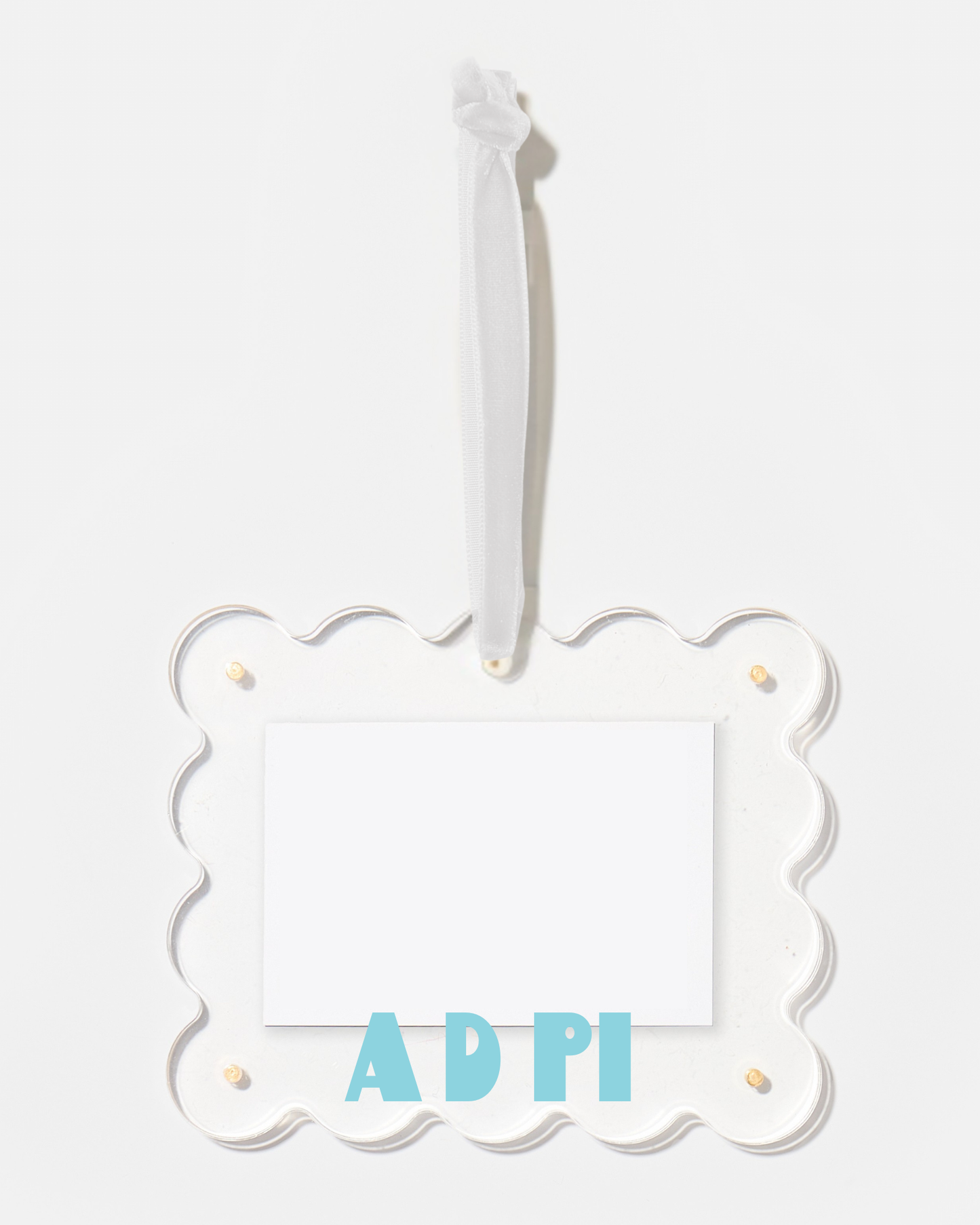 ADPi Sorority Photo Frame Ornament