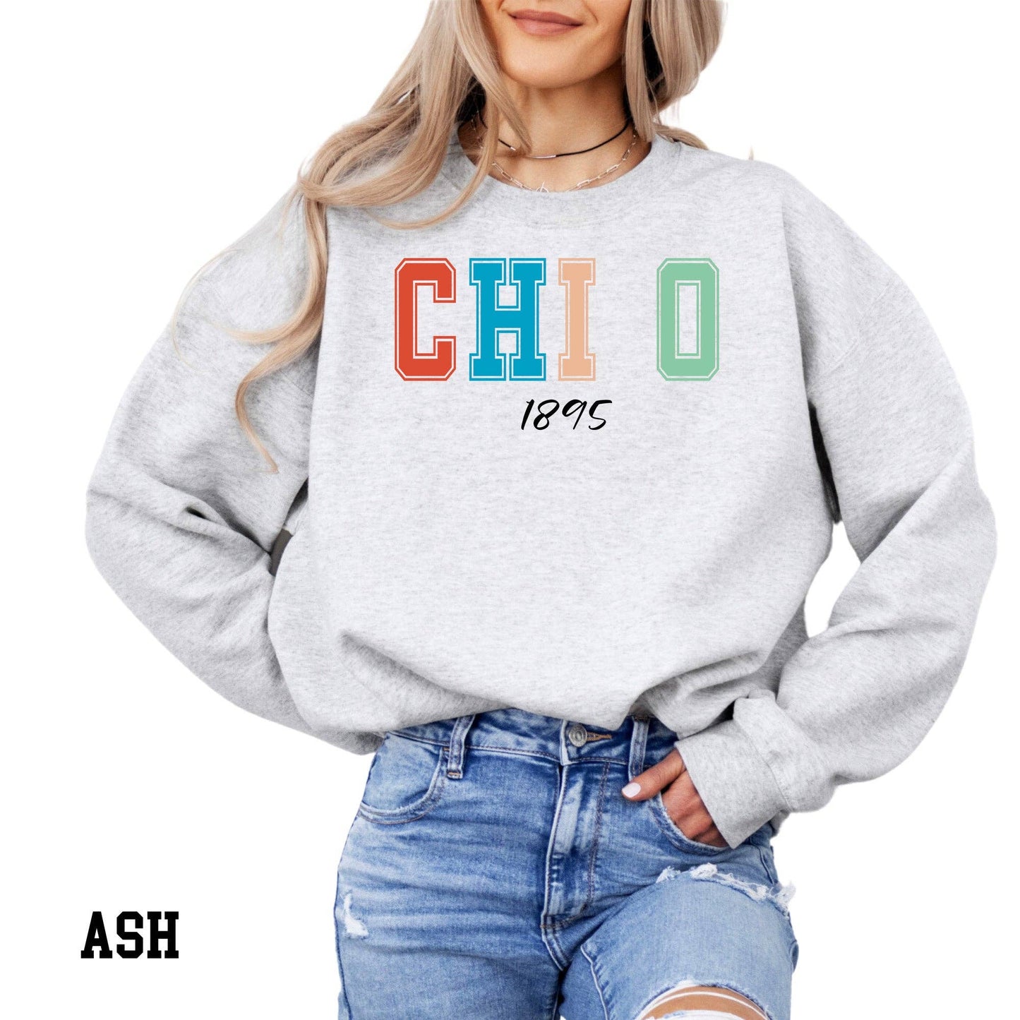 Vintage Varsity Sorority Sweatshirt