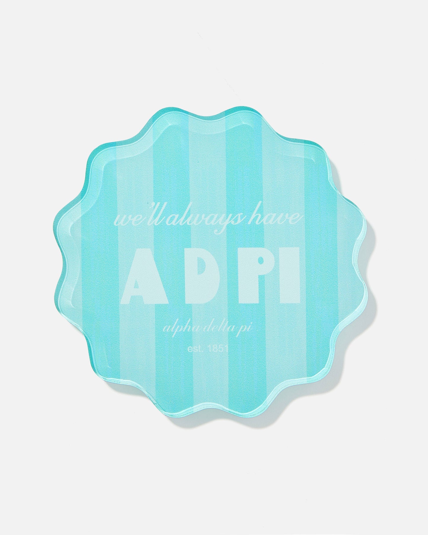 ADPi Acrylic Drink Coasters