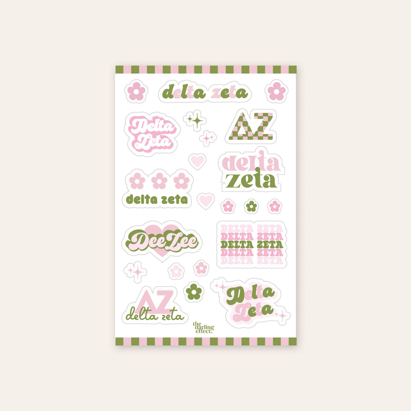 Sorority Sticker Sheet