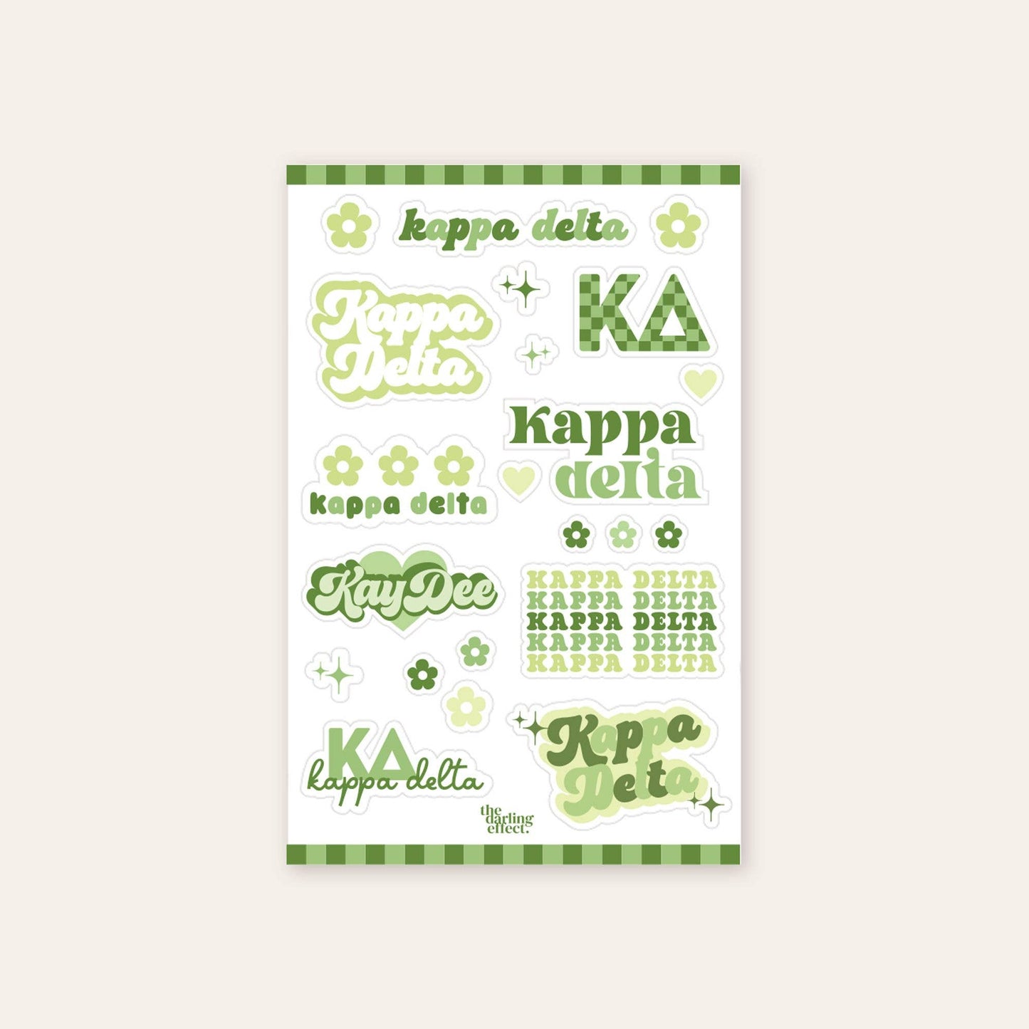 Sorority Sticker Sheet