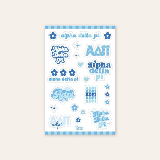 Sorority Sticker Sheet