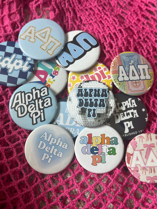 ADPi Gameday Buttons