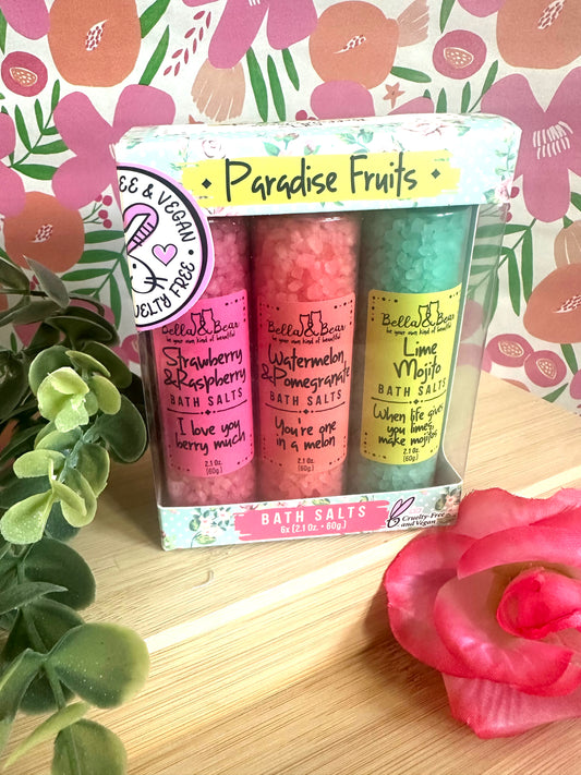 Bath Salts Set of 6