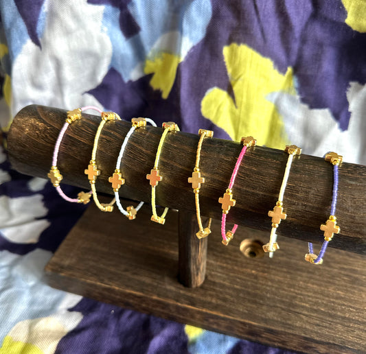 Faithful Cross Bangle