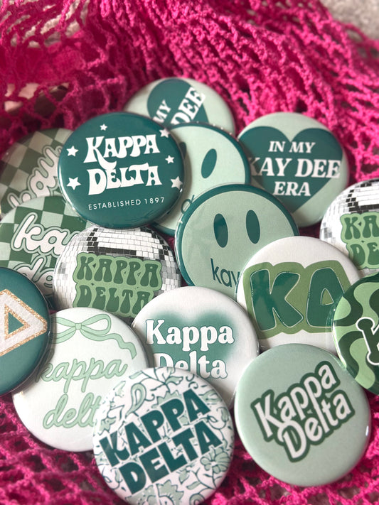 Kappa Delta Gameday Buttons