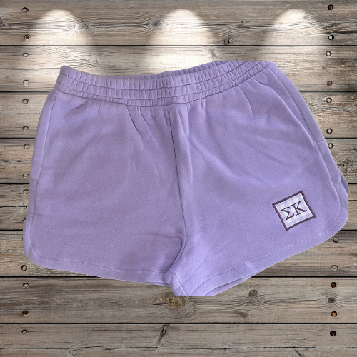 Lavender Sigma Kappa Dolphin Shorts