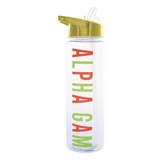 Sorority  Flip Top Water Bottle