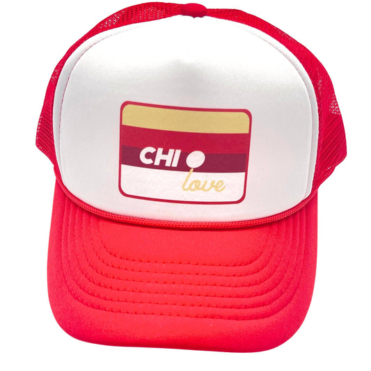 Chi Omega  2-Tone Trucker Hat -